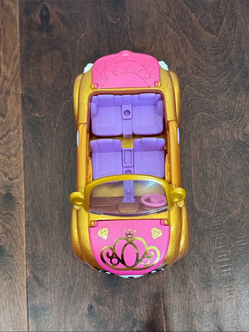 Shopkins Car Bundle Shoppies Toys Pink Purple Aqua Gold